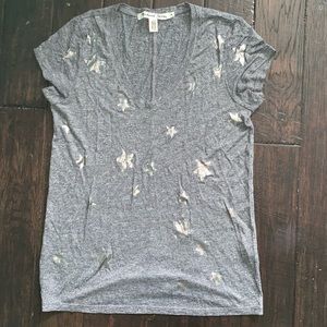 Michael Stars gray star tshirt